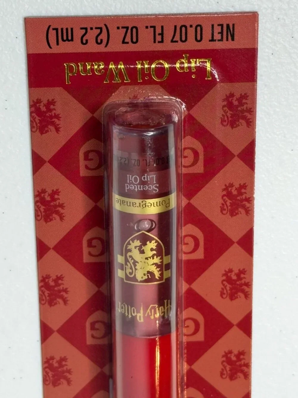 Harry Potter Gryffindor Pomegranate Scented Lip Oil Wand New
